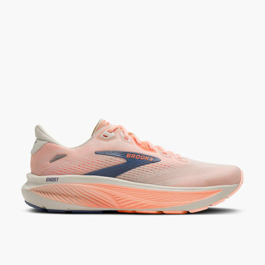 Chaussures de Route femme Ghost 18 Brooks pêche