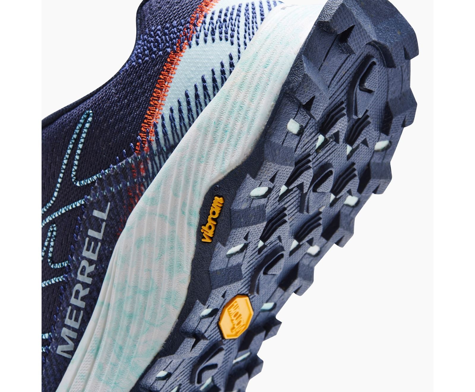 Chaussure de Trail Merrell Moab Flight femme bleu marine - Clubinsport
