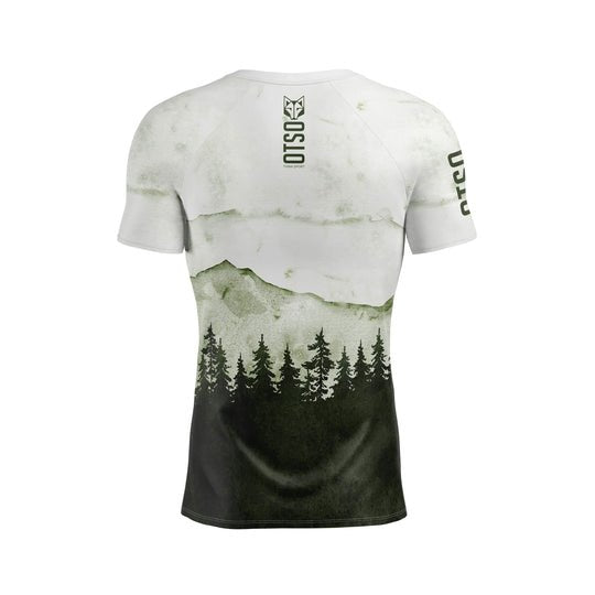 Tee-shirt manches courtes Homme Otso Forest blanc - Clubinsport