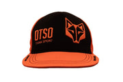 Casquette Otso orange fluo et noir S/M - Clubinsport