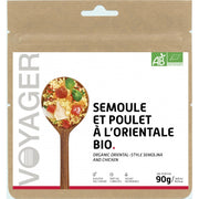 Repas Lyophilisé Voyager Riz et poulet à la Normande BIO 80g - Clubinsport
