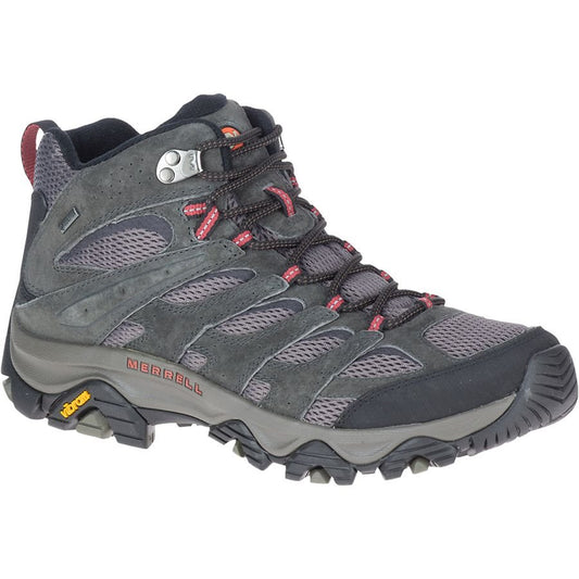 Chaussure de marche randonnée homme Merrell Moab Flight Noir sulphure - Clubinsport