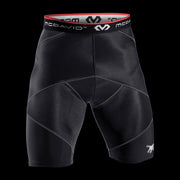 Short de compression Cross Compression pubalgies Mc David noir - Clubinsport