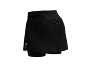 Short Homme Compressport Racing split short noir - Clubinsport