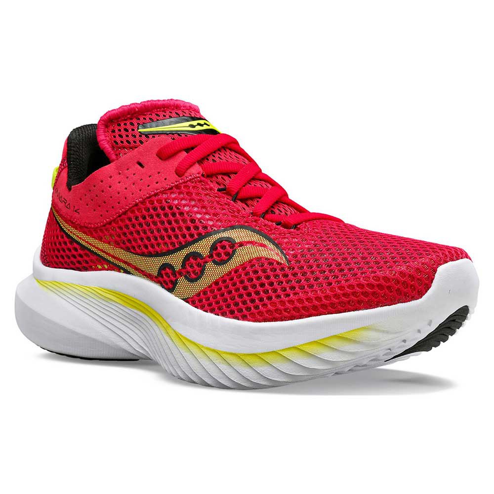 Chaussure de Route Saucony femme Kinvara 14 rouge - Clubinsport