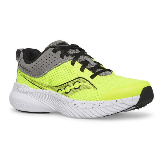 Chaussure de route Saucony enfant kinvara JAUNE LT - Clubinsport