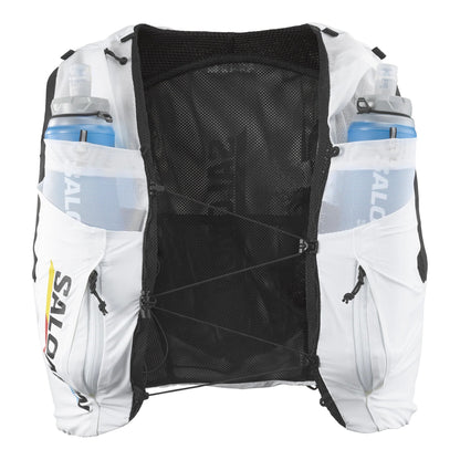 Sac de trail Salomon Sense pro 10 race flag blanc - Clubinsport