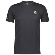 Tee-shirt manches courtes homme Scott endurance Tech bleu cyan - Clubinsport
