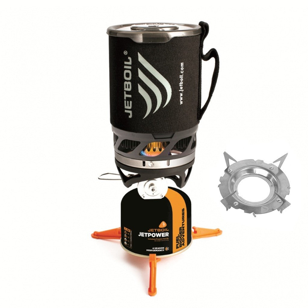 Réchaud Jetboil Micromo noir pot + support - Clubinsport