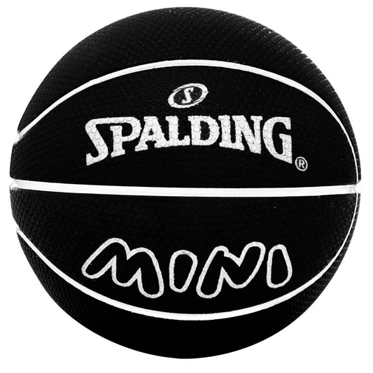 Mini ballon baskeball Spalding noir - Clubinsport