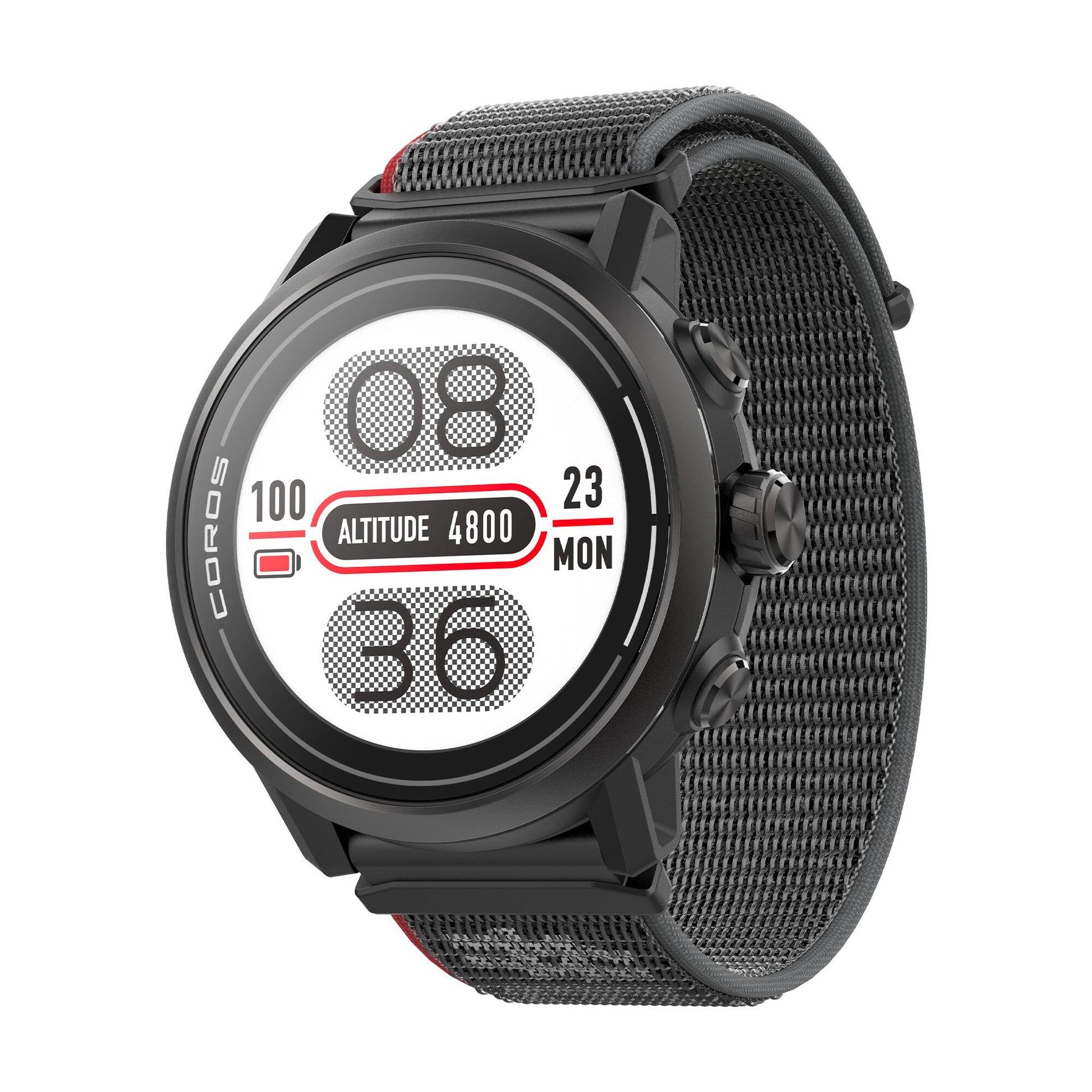 Montre cardio gps Coros Apex 2 pro noir - Clubinsport