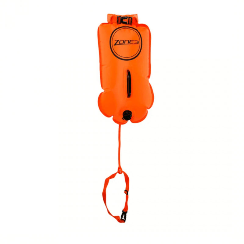 Bouée Swim Safety Belt with Tow Float Pouch Orange Zone3 - Clubinsport