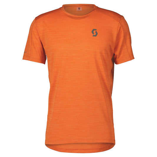 Tee-shirt manches courtes homme Scott endurance LT orange - Clubinsport