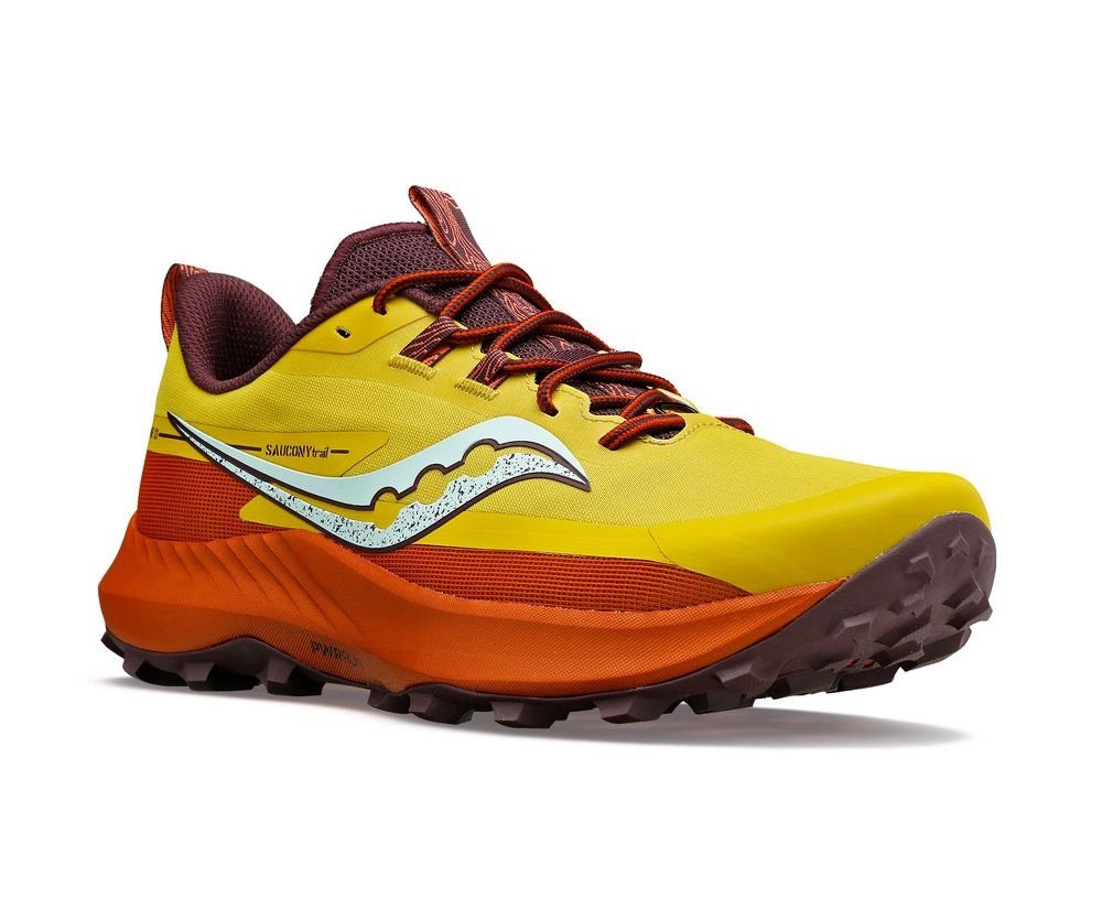 Chaussure de Trail Saucony homme Peregrine 13 jaune - Clubinsport