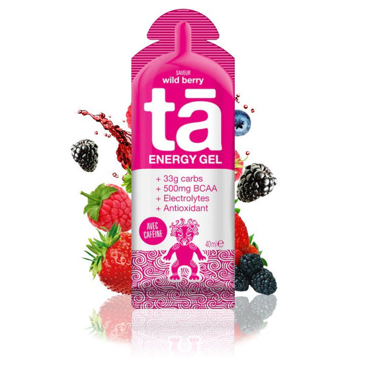 Gel energie TA baies sauvages avec cafeine - Clubinsport