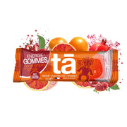 Gomme TA orange sanguine grenade - Clubinsport