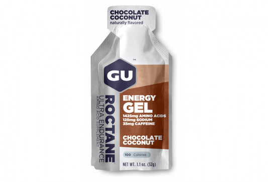 Gel énergétique GU Energy Roctane UltraEndurance Chocolat fleur de sel - Clubinsport