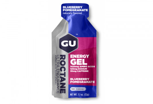 Gel énergétique GU Energy Roctane UltraEndurance Myrtille Grenade - Clubinsport