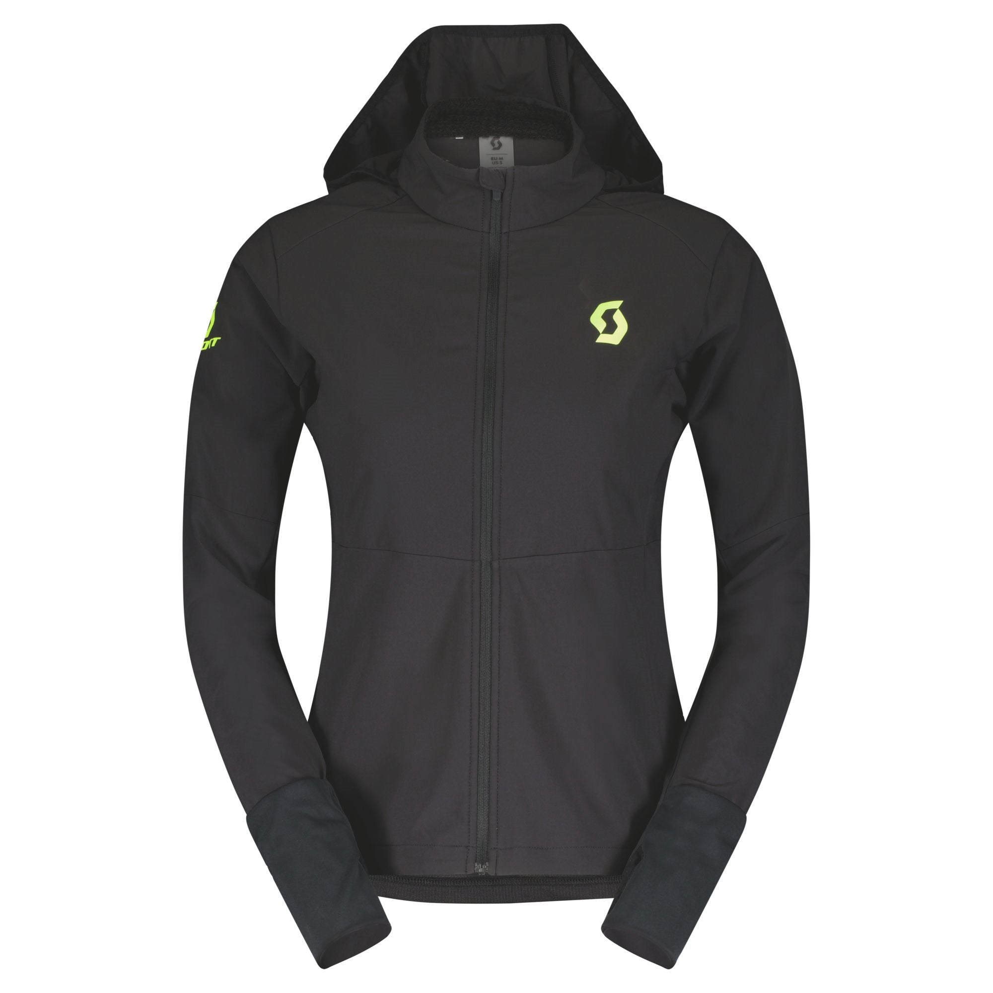 Veste coupe vent Femme SCOTT Explorair Warm polartec noir - Clubinsport