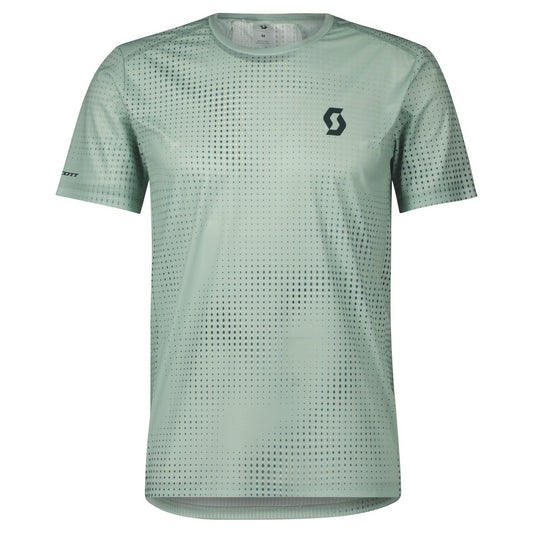 Tee-shirt manches courtes Homme Scott RC Run Team bleu mineral - Clubinsport