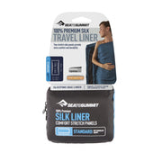 Drap de sac en soie et coton Standard bleu marine - Clubinsport