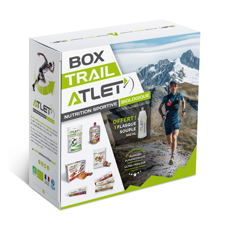 Box Atlet 8 produits avec 1 flasque offerte