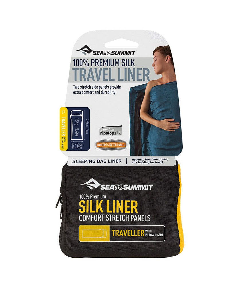 Drap De Sac Soie Stretch Traveller Pillow Insert Sea to Summit - Clubinsport