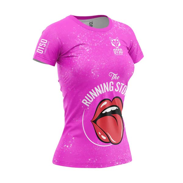 Tee-shirt manches courtes femme  Running Stones OTSO - Clubinsport
