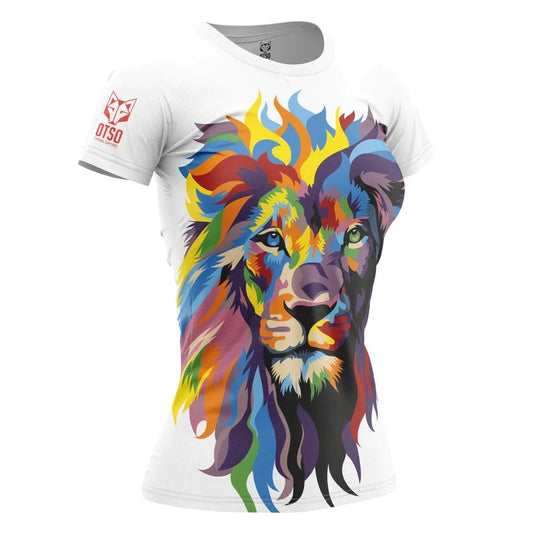 Tee-shirt manches courtes Homme Otso Lion blanc - Clubinsport