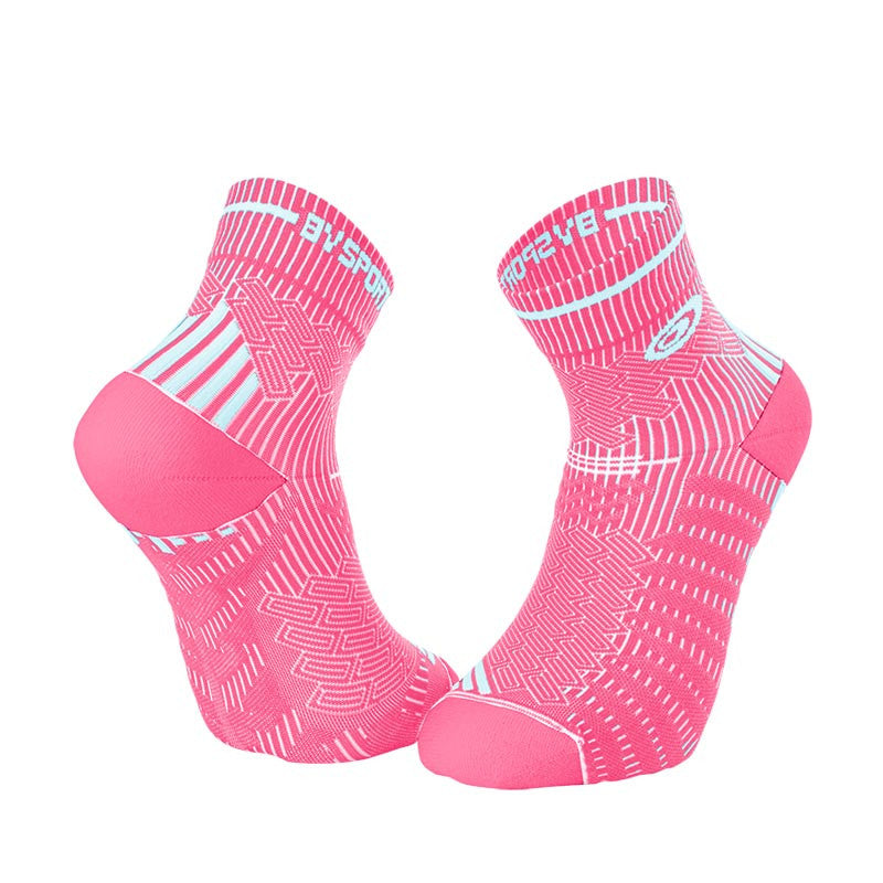 Chaussettes BV Sport Run Marathon rose - Clubinsport
