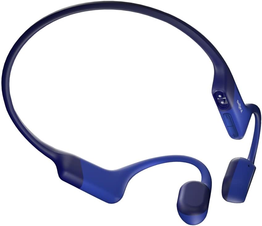 Casque à Conduction Osseuse Shokz Aeropex openrun Mini bleu - Clubinsport