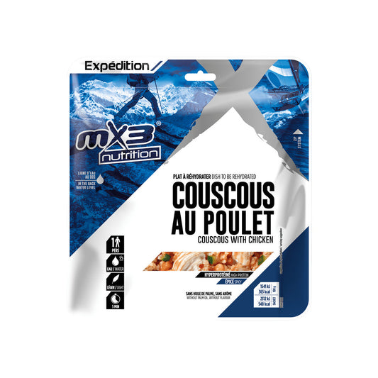 Couscous au poulet lyophilisé - Clubinsport