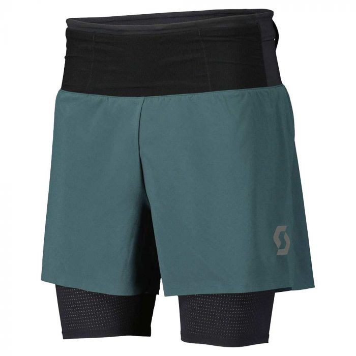 Short homme hybrid Scott vert - Clubinsport