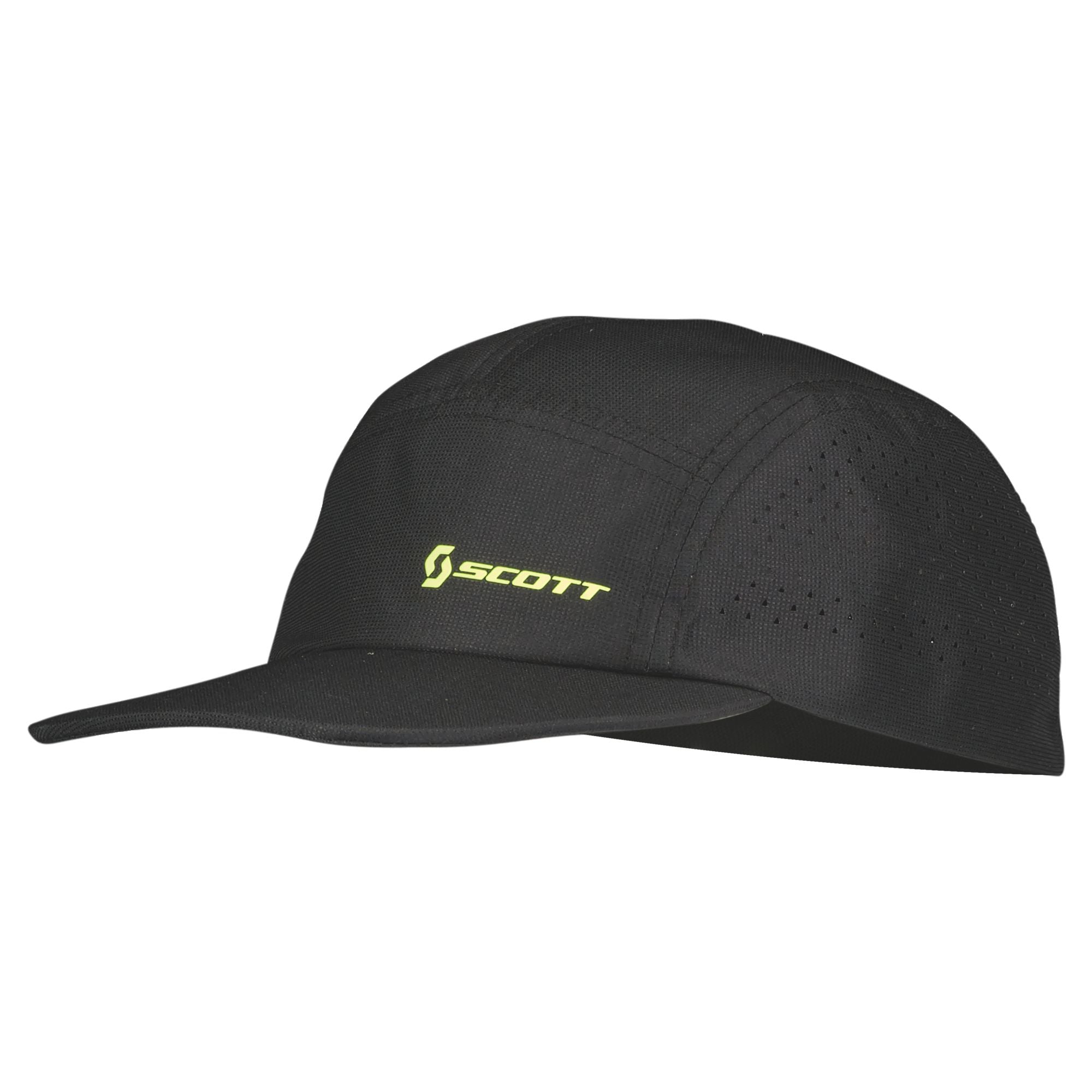 Casquette Scott 5 panneaux Tech cap Noir - Clubinsport