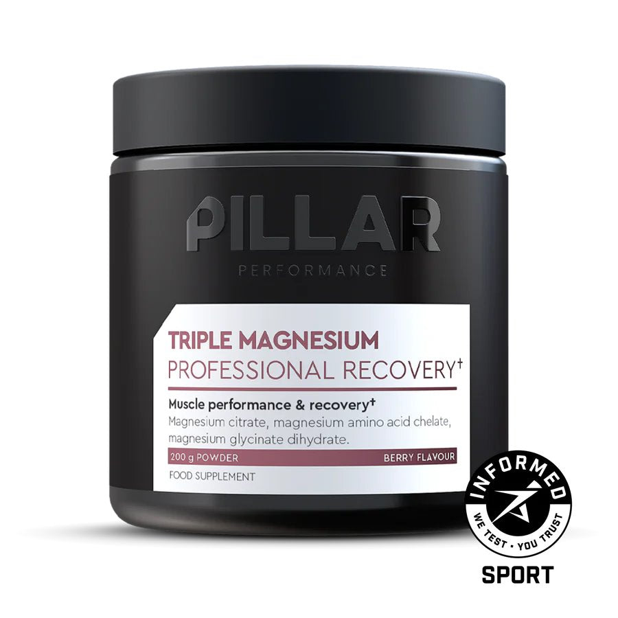 TRIPLE MAGNESIUM POUDRE - Baies Naturelles Pillar performance - Clubinsport