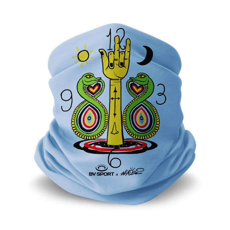 Foulard Nhobi bleu ciel BV Sport - Clubinsport