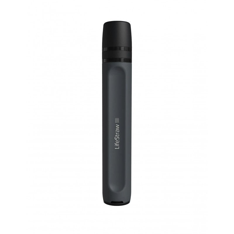 LifeStraw Go2  filtre d’eau bouteille avec paille de filtre intégrée noir - Clubinsport