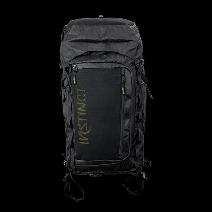 Sac Instinct Alpi 40 L sans flasques noir/jaune - Clubinsport