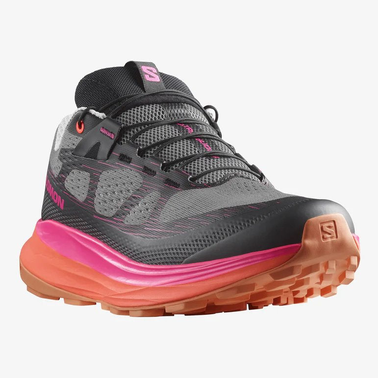 Chaussure de Trail Ultra glide 2 femme Salomon noir fushia - Clubinsport