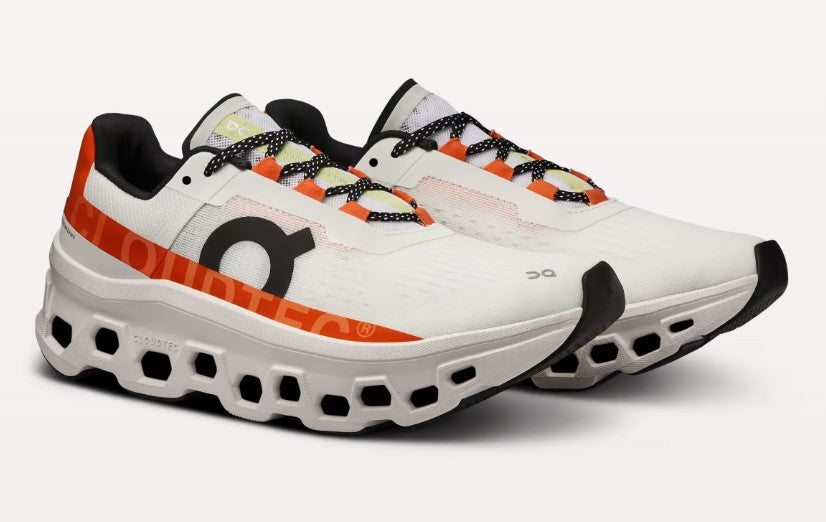 Chaussure Route Cloudmonster femme ON Running Blanc - Clubinsport