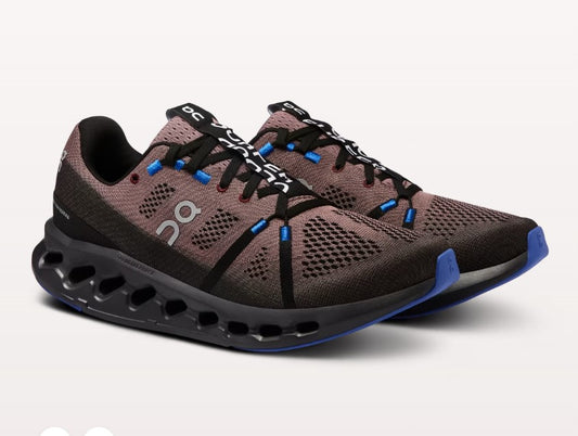 Chaussure Route Cloudsurfer homme ON Running noir cobalt - Clubinsport