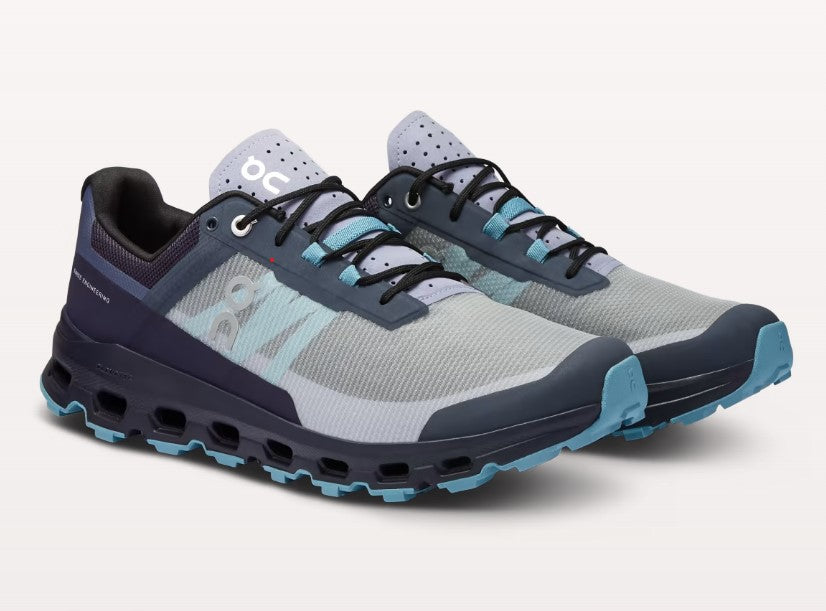 Chaussure Trail On Running CloudVista Femme ON Running bleu - Clubinsport
