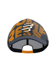 Casquette Compressport Gris orange Trucker - Clubinsport