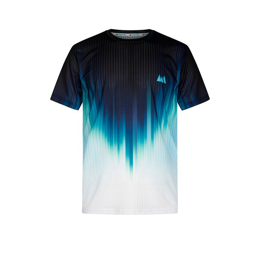 Tee-shirt manches courtes homme Wildtee Race Blue - Clubinsport