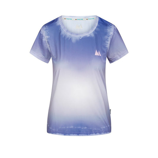 Tee-shirt manches courtes homme  Wildtee Road Vintage lila - Clubinsport
