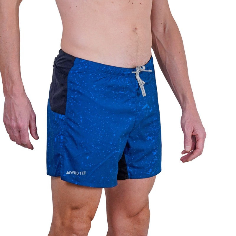 Short homme Wildtee Bryce 2.0 Bleu cobalt - Clubinsport