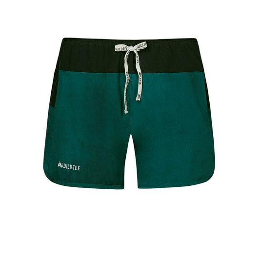 Short femme  Wildtee Antelope vert - Clubinsport