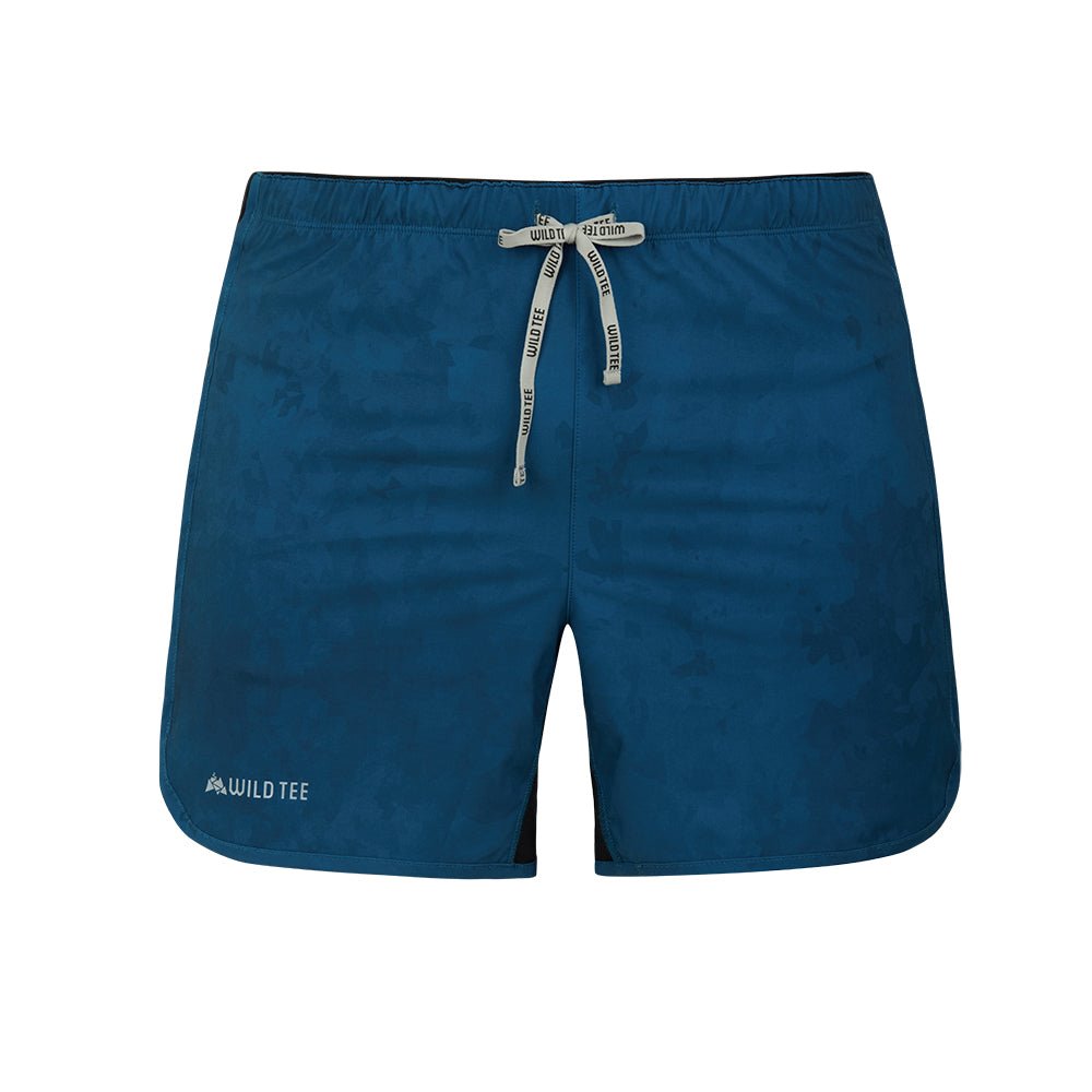 Short homme Wildtee Bryce 2.0 Bleu CAMO - Clubinsport