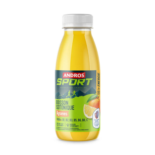 Boisson isotonique AGRUMES 500 ML Andros sport - Clubinsport