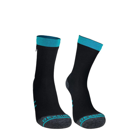 Chaussettes impermeables respirantes Running DexShell noir - Clubinsport